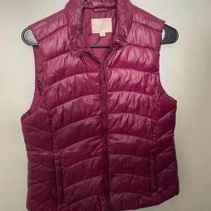 LOFT puffer vest